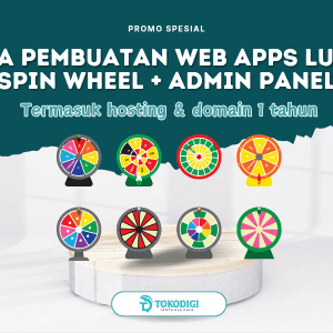 Jasa Pembuatan Aplikasi Website Lucky Spin Wheel Tokodigi