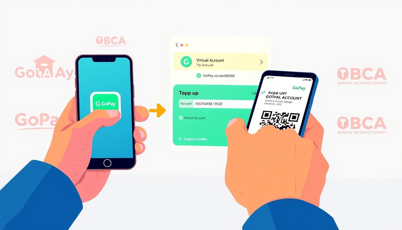 Cara Top Up Saldo GoPay Menggunakan BCA Virtual Account
