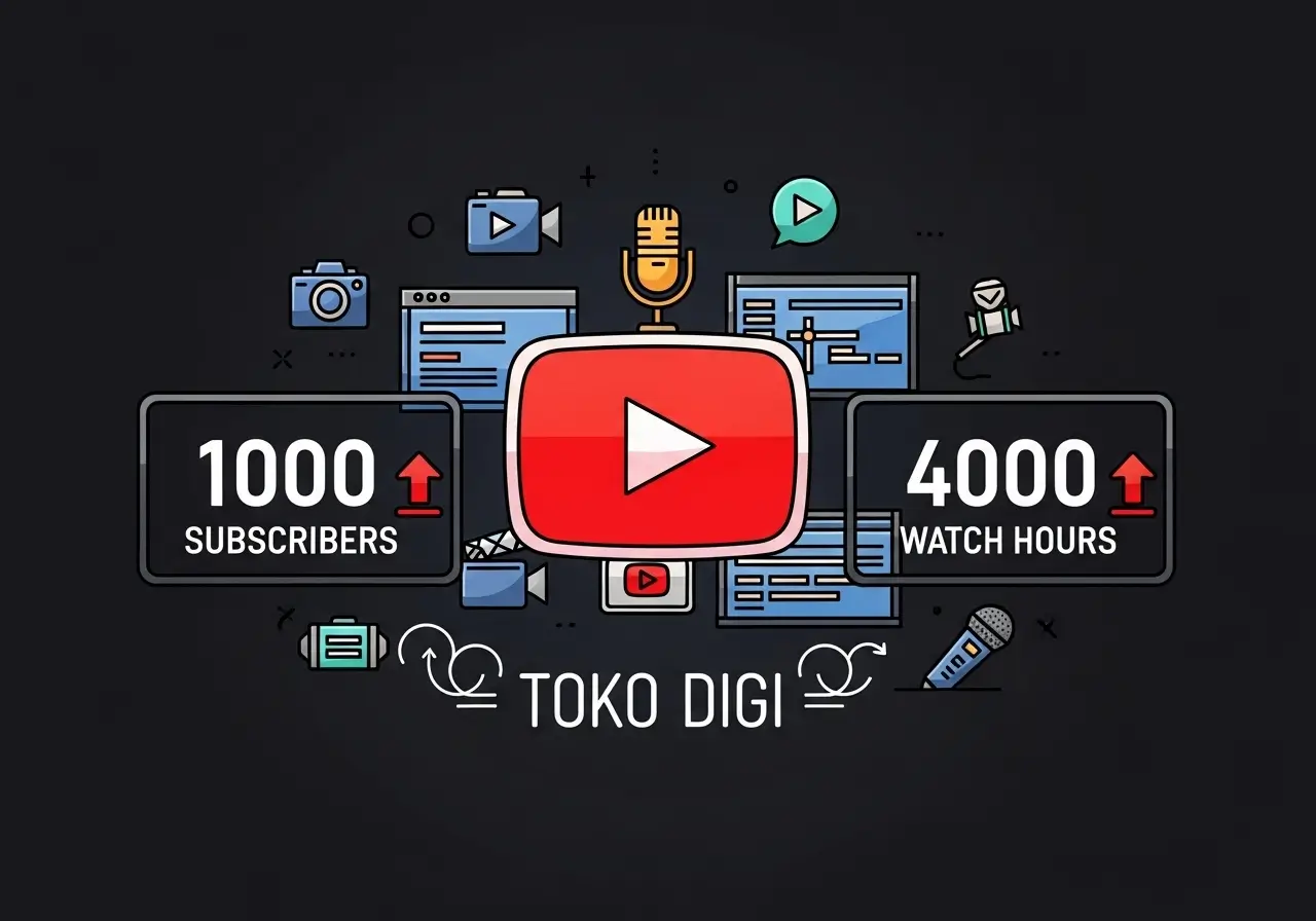 Intip Gaji YouTuber 1000 Subscriber dan 4000 Jam Tayang