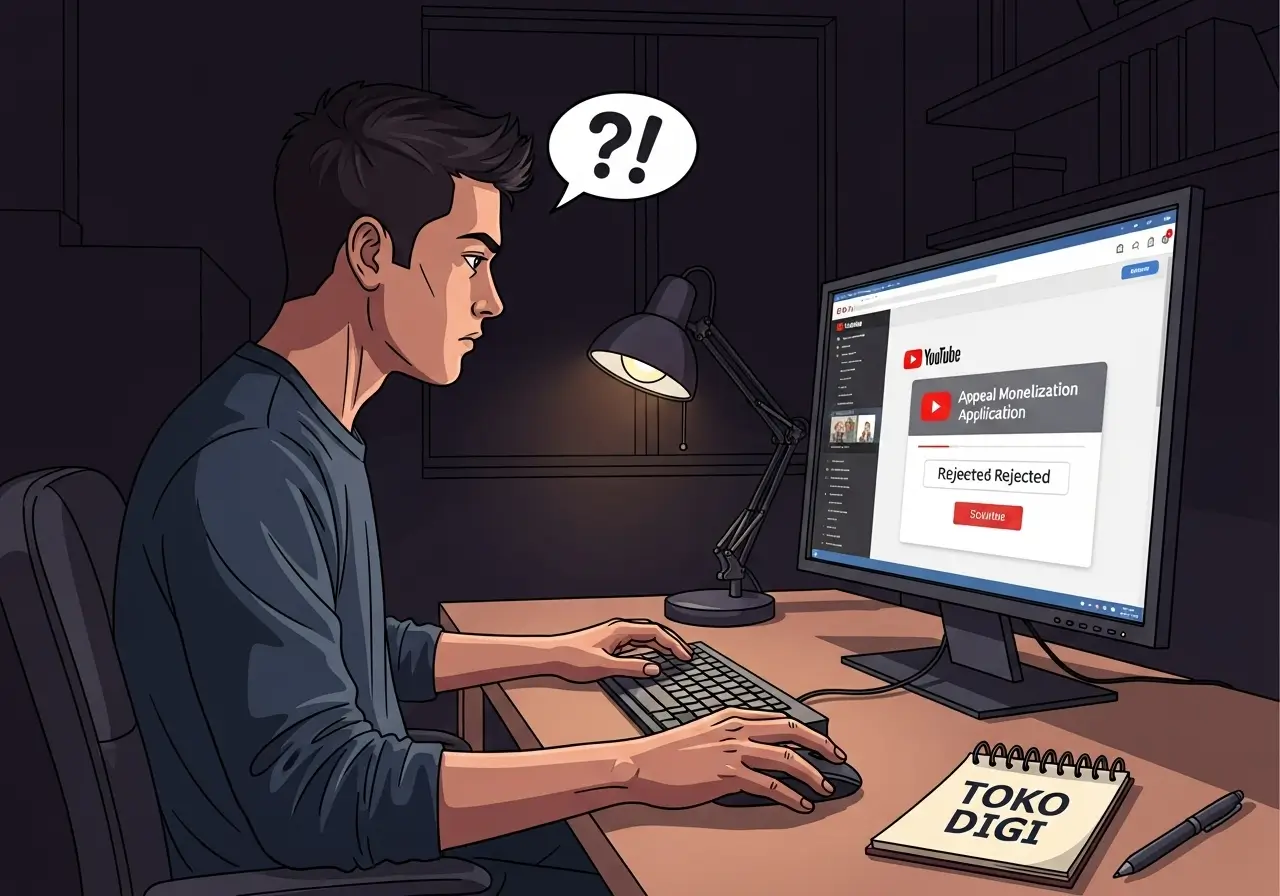 Cara Mengajukan Banding Monetisasi YouTube yang Ditolak