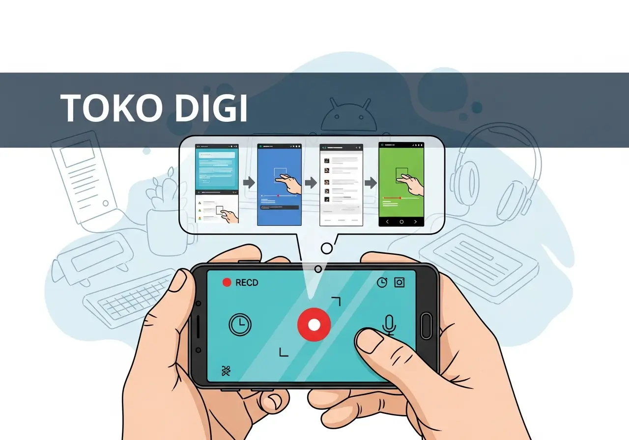 Cara Merekam Layar Android dengan Suara Internal Tanpa Root