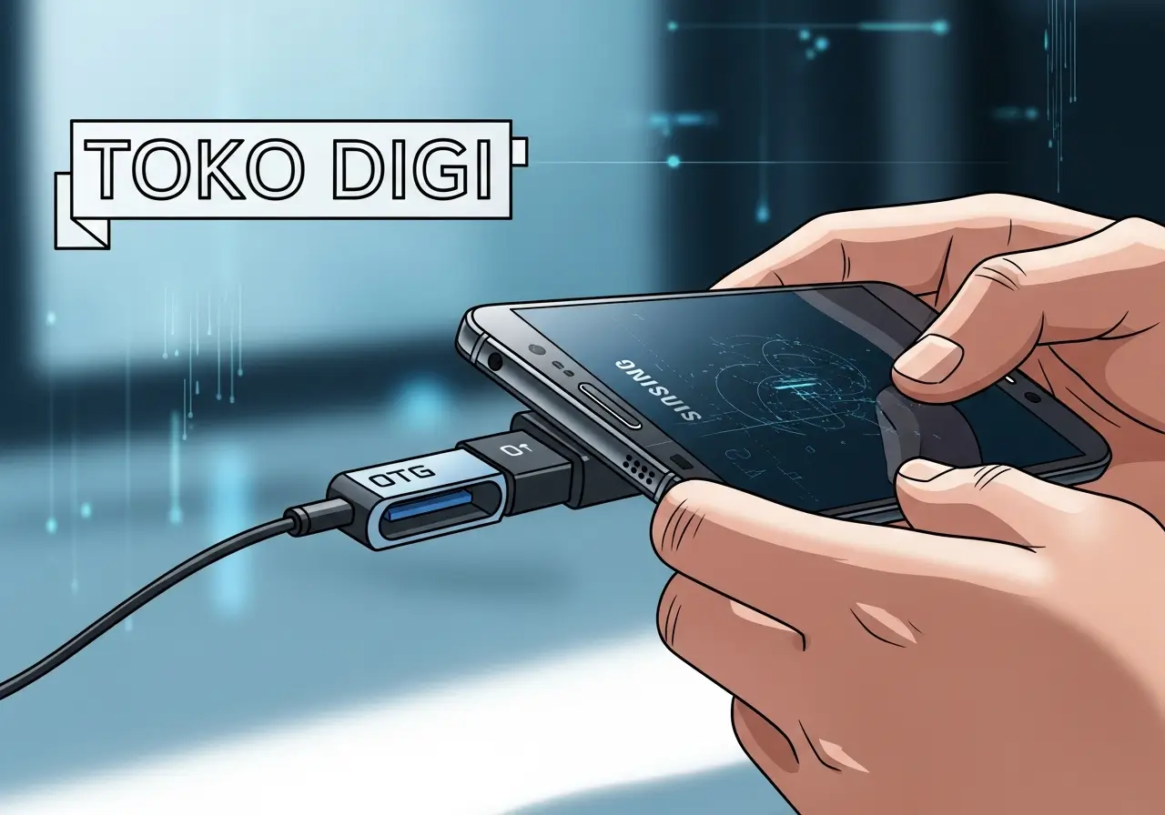 Cara Mengaktifkan OTG di HP Samsung Tanpa Aplikasi Tambahan