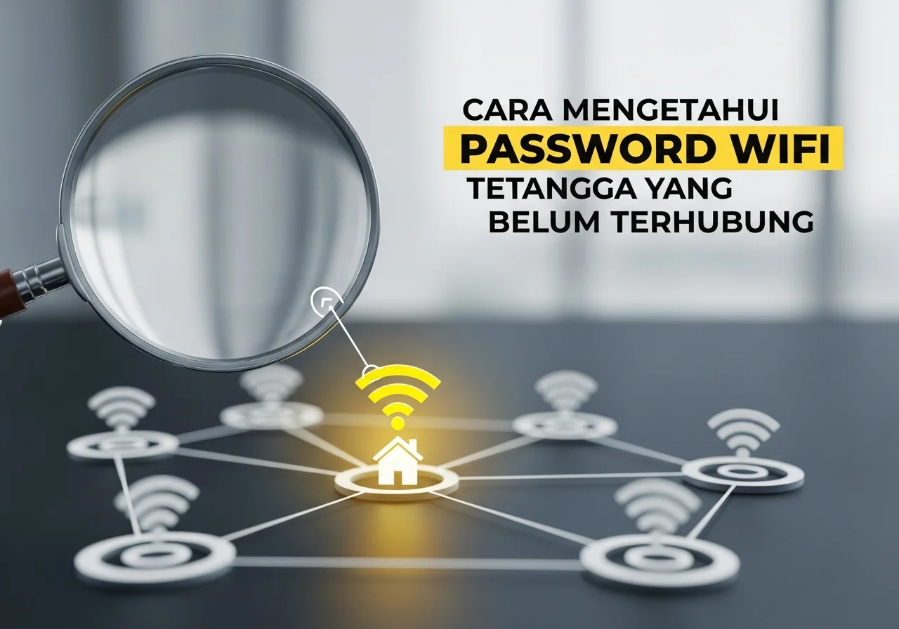 7 Cara Mengetahui Password WiFi Tetangga yang Belum Terhubung