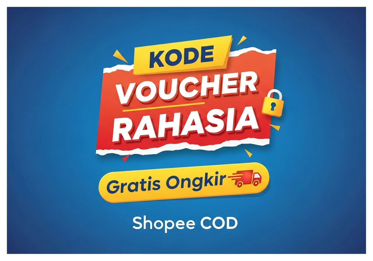 Kode Voucher Rahasia Gratis Ongkir Shopee COD