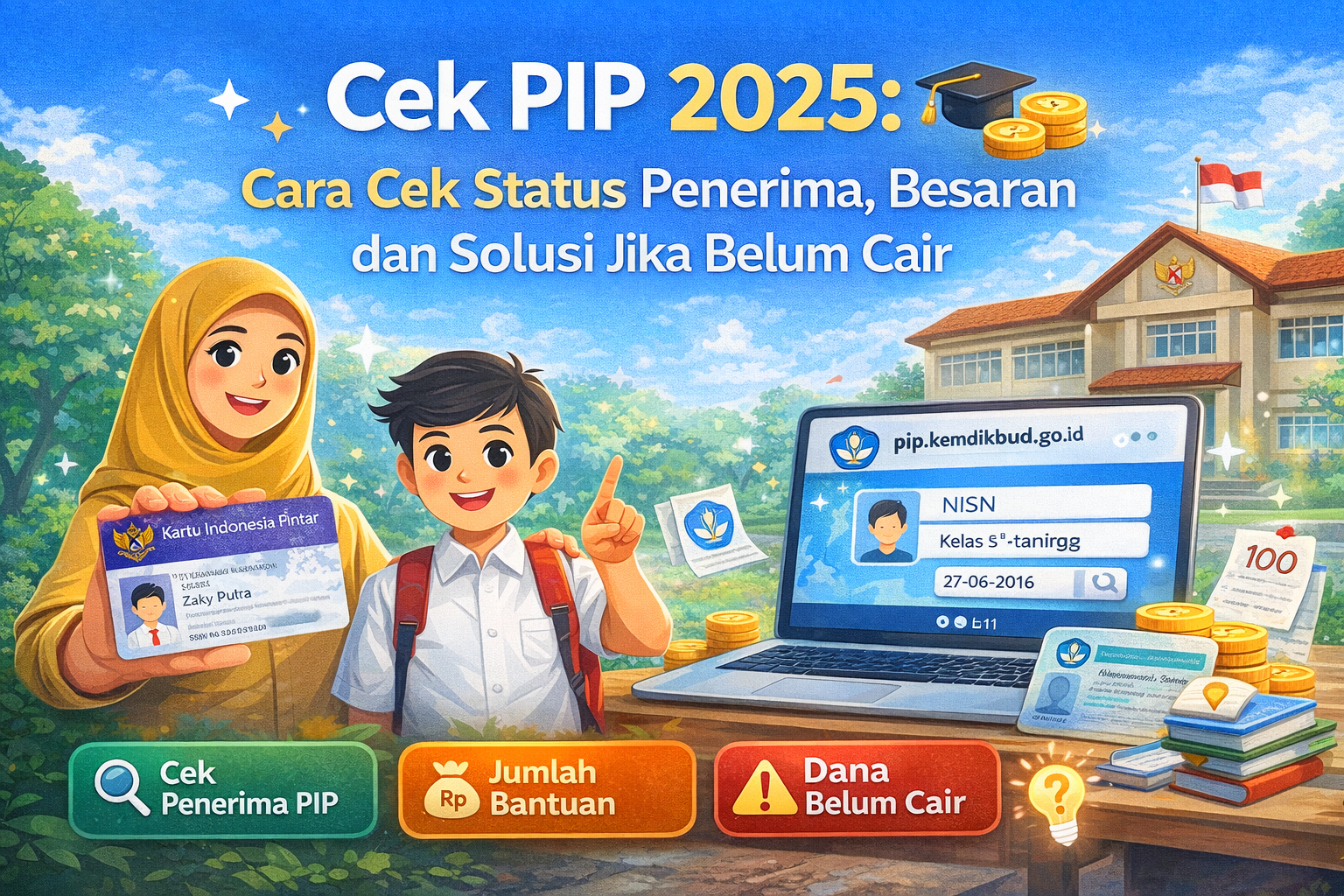 Cek PIP 2025 Cara Cek Status, Besaran Dana & Pencairan