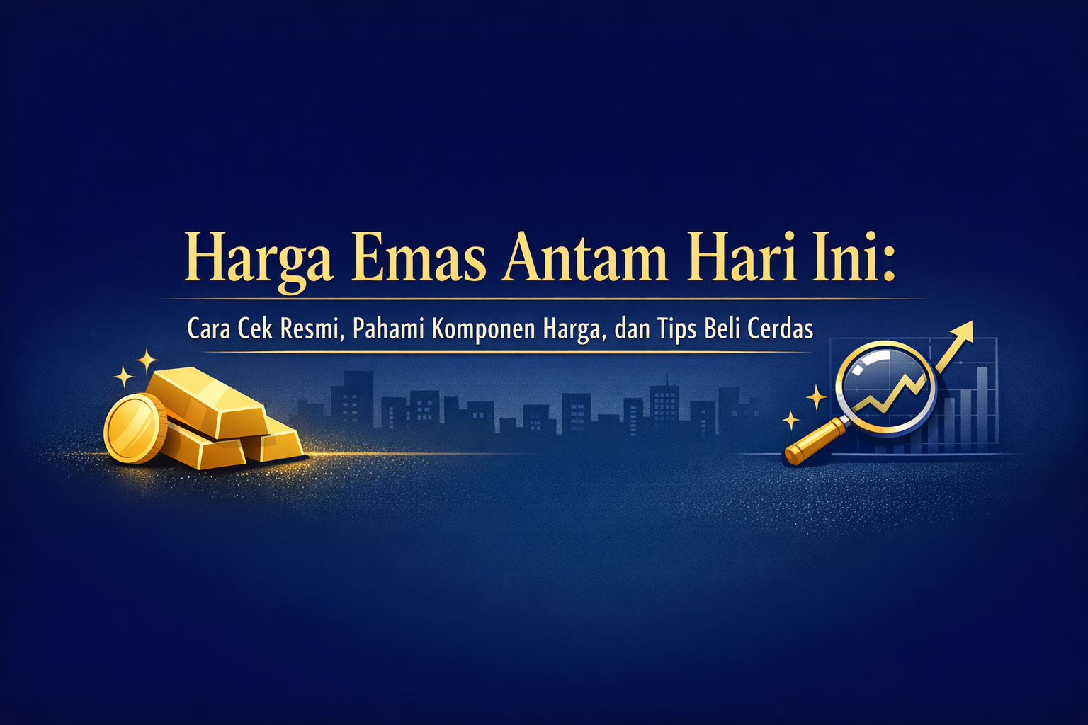 Harga Emas Antam Hari Ini Cara Cek Resmi + Tips Beli