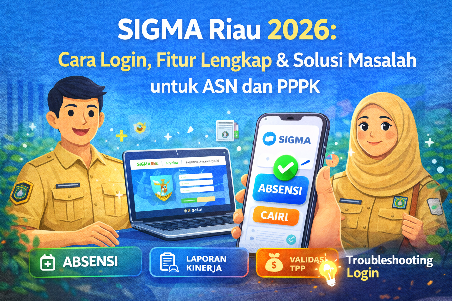 SIGMA Riau Cara Login, Fitur & Solusi Gagal Masuk 2026