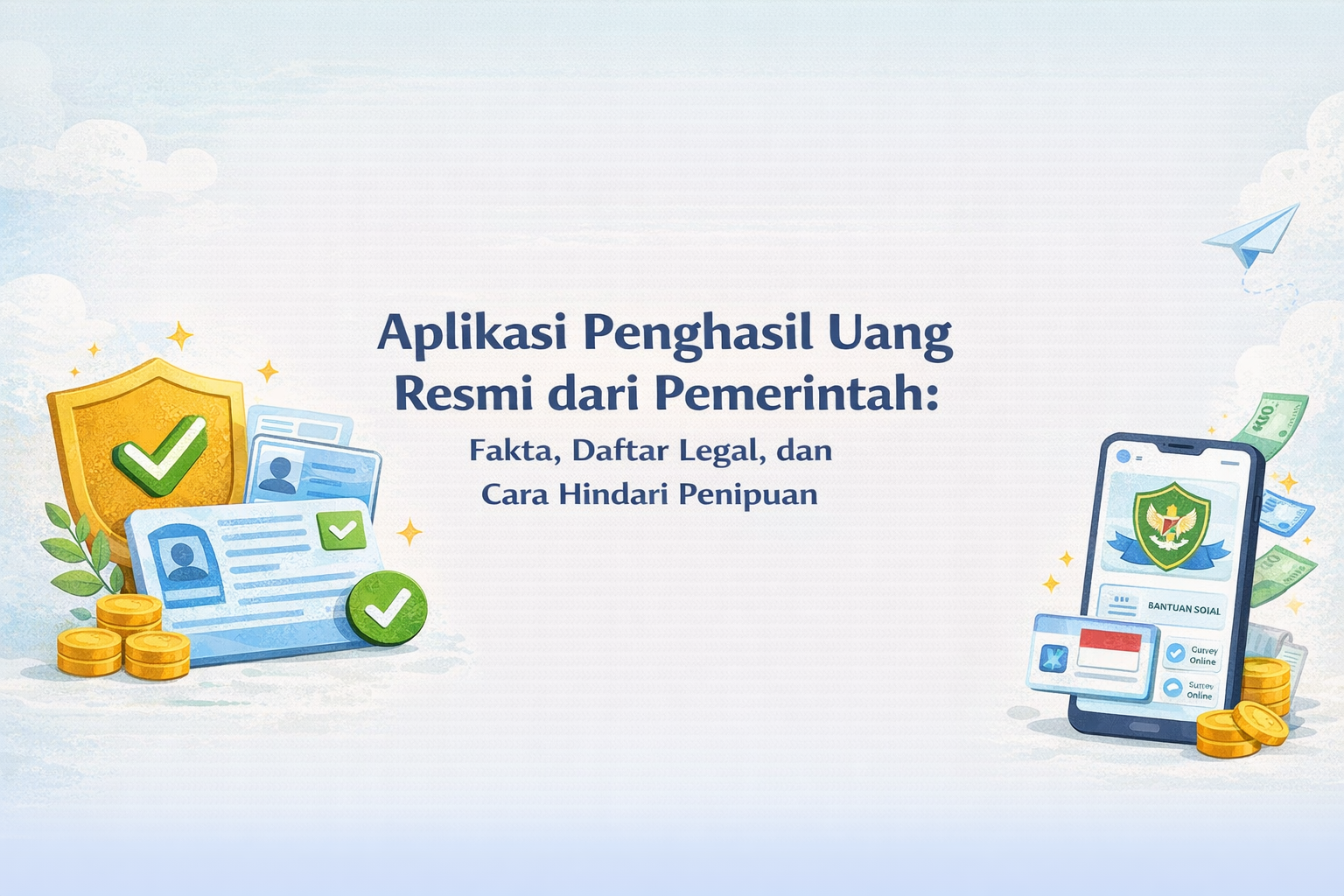 Aplikasi Penghasil Uang Resmi Dari Pemerintah Fakta & Daftar Legal