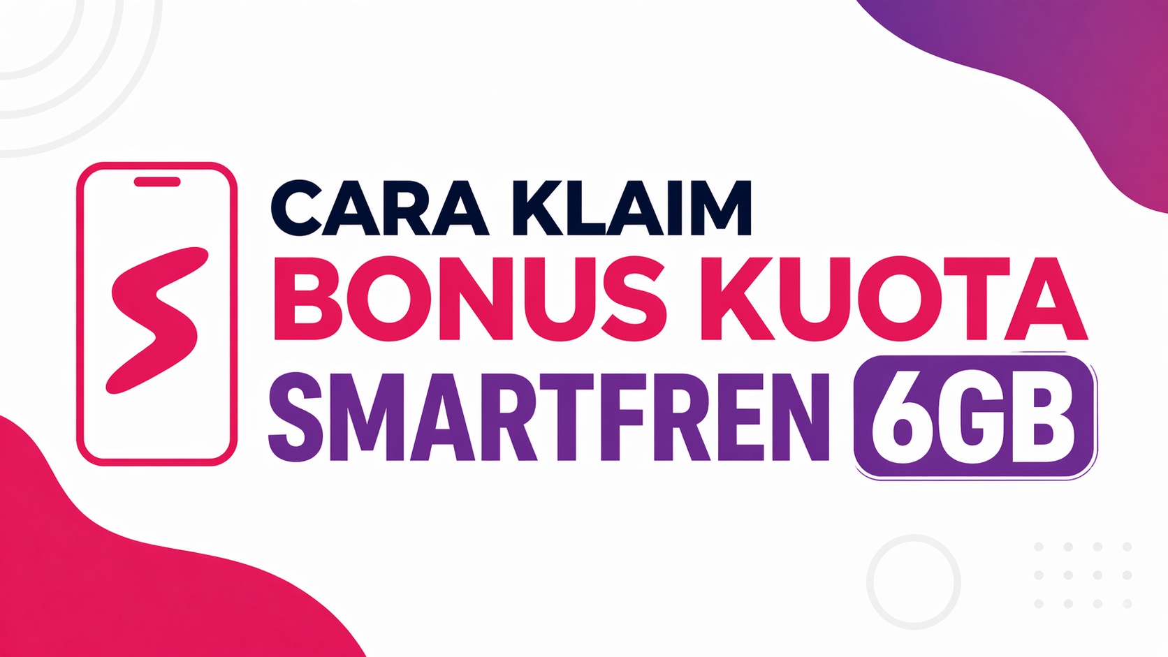 Cara Klaim Bonus Kuota Smartfren 6GB : 4 Metode Mudah