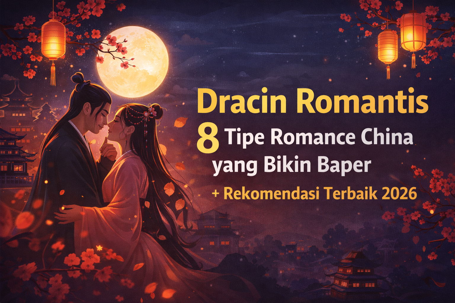 Dracin Romantis Terbaik : 8 Tipe Romance + Rekomendasi Wajib