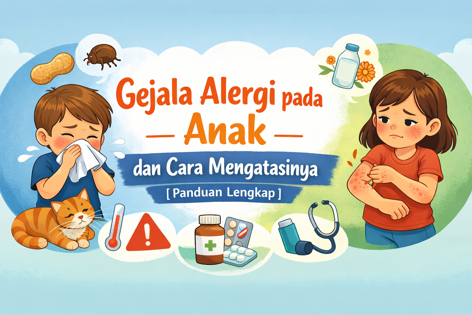 Gejala Alergi pada Anak dan Cara Mengatasinya [Panduan Lengkap]