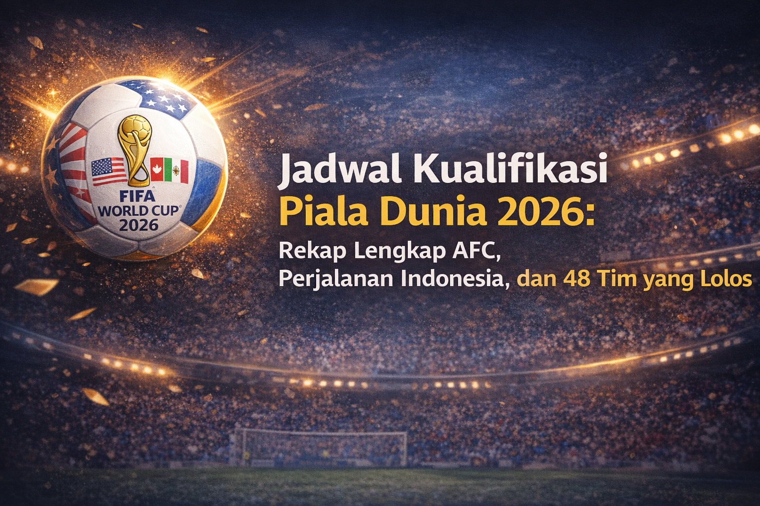 Jadwal Kualifikasi Piala Dunia 2026 : Rekap AFC & Perjalanan RI