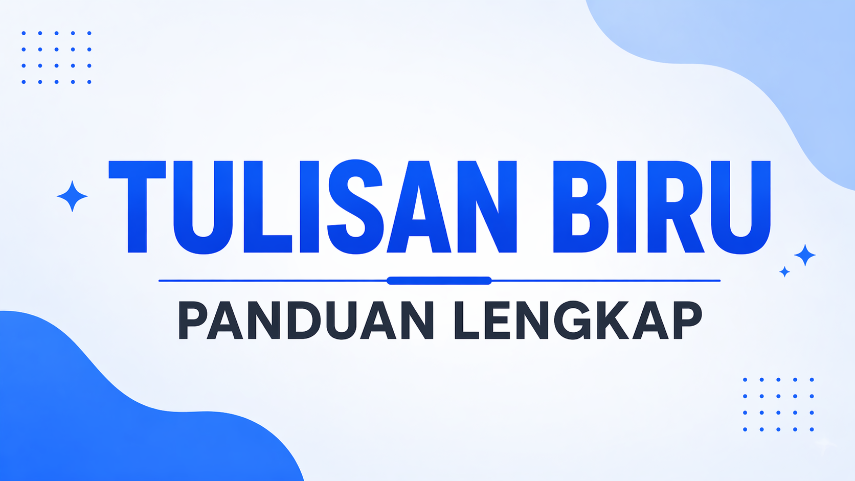 Tulisan Biru : Cara Buat + 50 Cool Symbol Text Biru Aesthetic