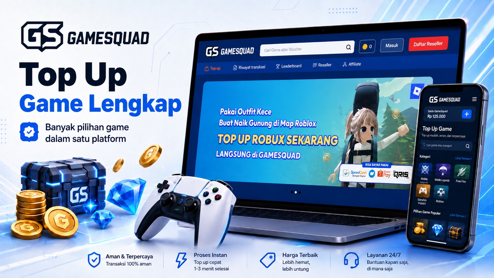 Bingung Top Up Game di Mana? Ini Platform yang Wajib Dicoba