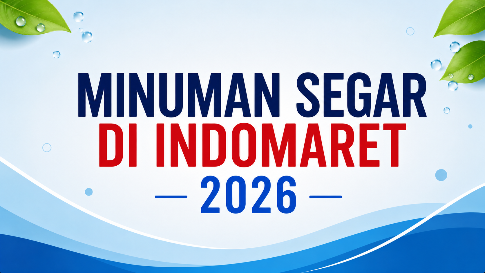 Minuman Segar di Indomaret : 15 Pilihan Terenak 2026