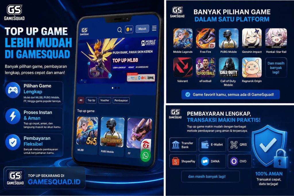 Bingung Top Up Game di Mana? Ini Platform yang Wajib Dicoba 15 Rekomendasi Platform Topup Game