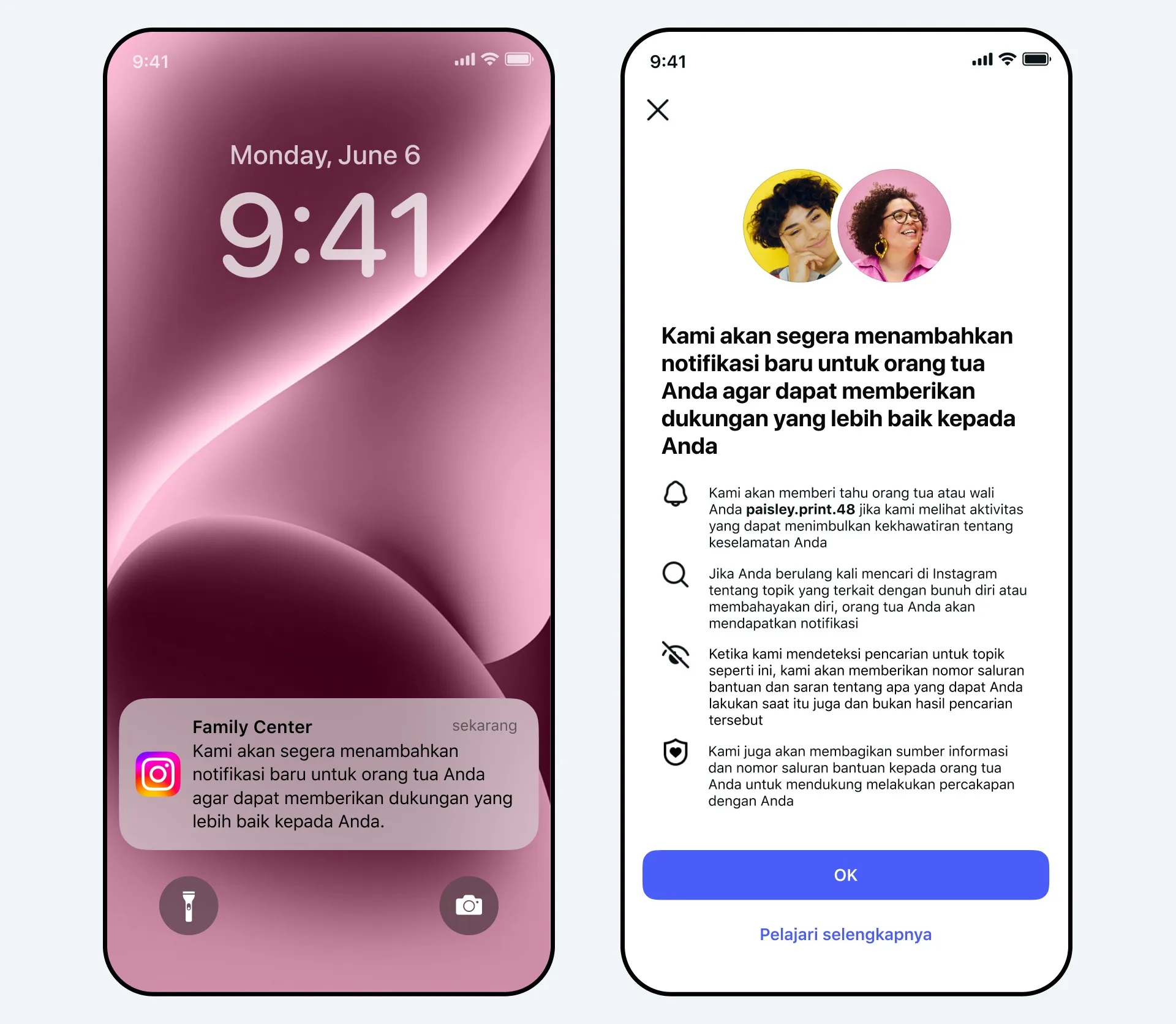 Cara Kerja Notifikasi Darurat Instagram untuk Orang Tua di Indonesia